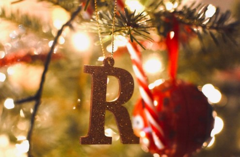 Artificial Christmas Trees and Pine Cone Ornaments
